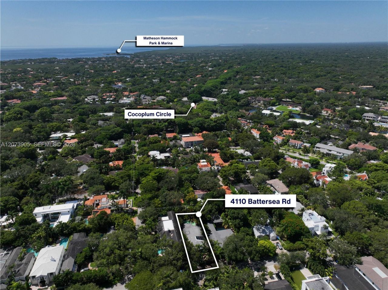 4110 Battersea Rd , Miami, FL 33133 Photo