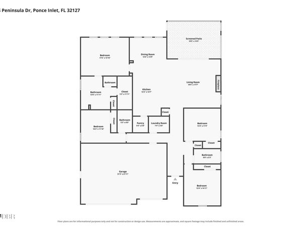 4805 S Peninsula Drive, Ponce Inlet, FL 32127