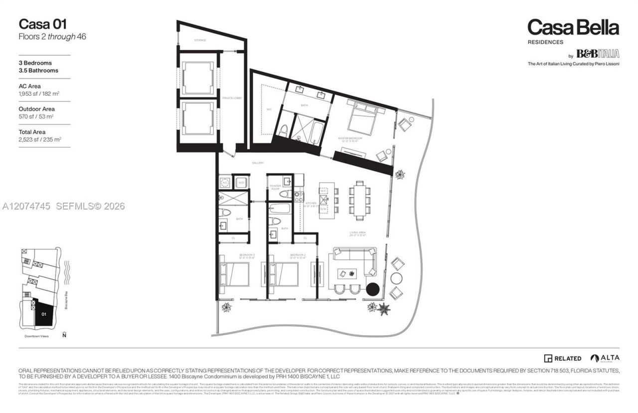1400 Biscayne Blvd, Unit 3501, Miami, FL 33132 Photo