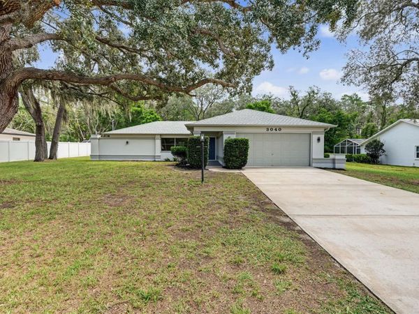 3040 BAYSHORE DRIVE , SPRING HILL, FL 34608