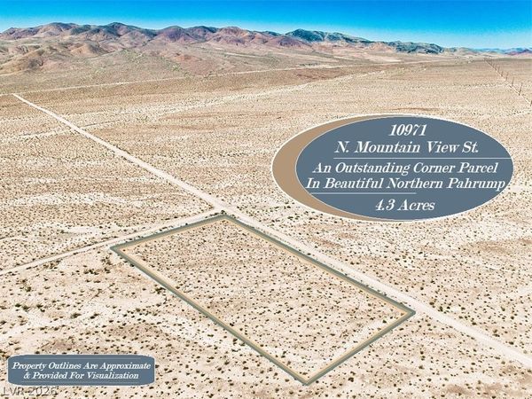 10971 N Mountain View Street , Pahrump, NV 89060