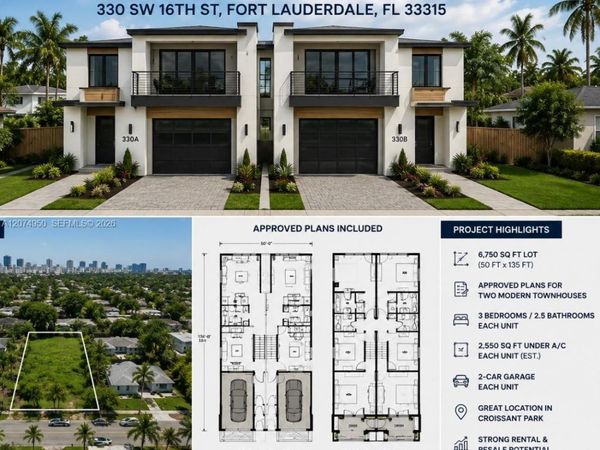 330 SW 16th St , Fort Lauderdale, FL 33315