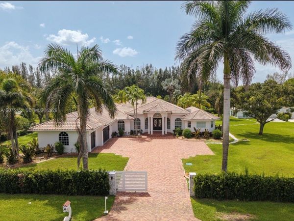 6101 SW 180th Ter , Southwest Ranches, FL 33331