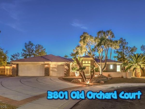 3801 Old Orchard Court, Las Vegas, NV 89108