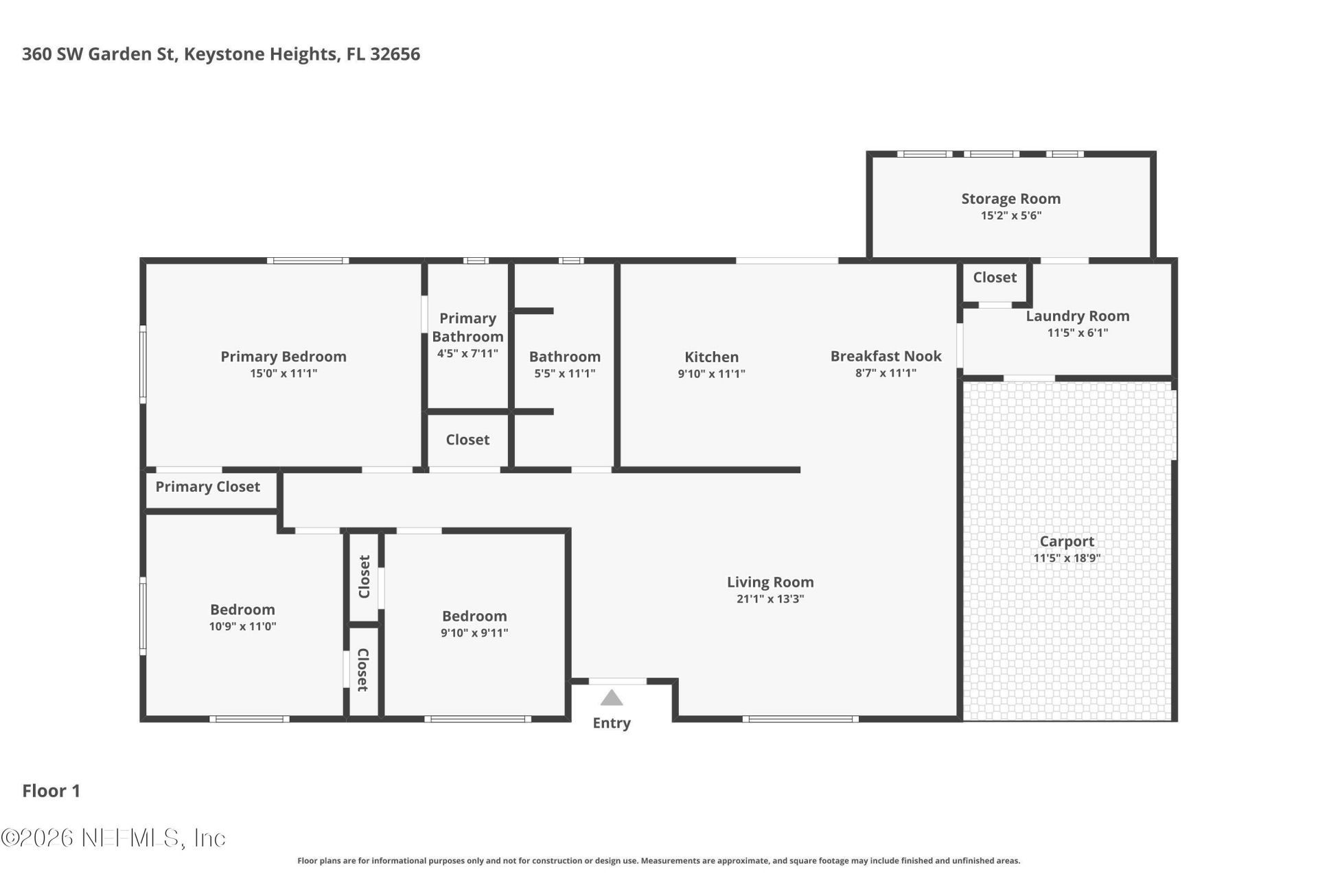 360 SW Garden Street, Keystone Heights, FL 32656 Photo