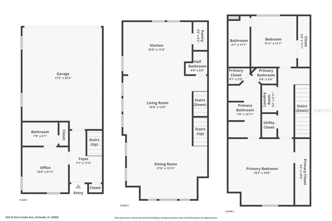 555 N Fern Creek Avenue , Unit 1, Orlando, FL 32803 Photo