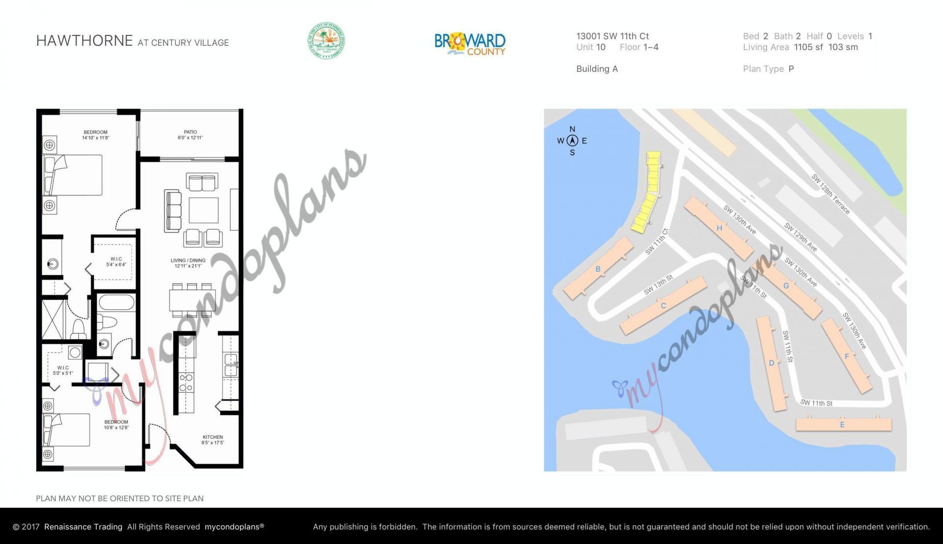 13001 SW 11th Court, Unit 210A, Pembroke Pines, FL 33027 Photo
