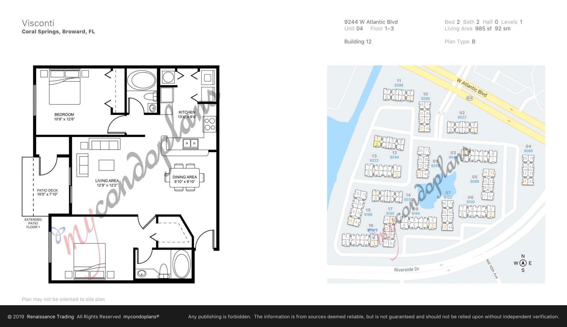 9244 W Atlantic Boulevard, Unit 1224, Coral Springs, FL 33071 Photo