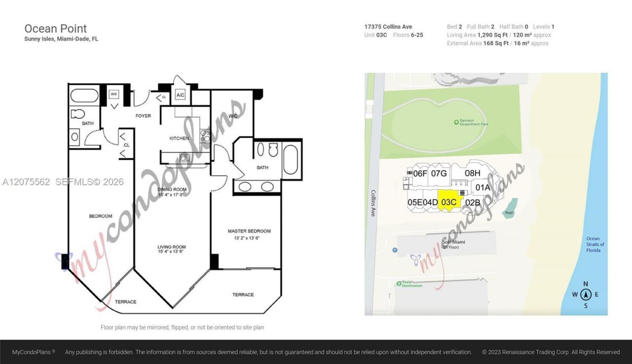 17375 Collins Ave , Unit 2003, Sunny Isles Beach, FL 33160 Photo