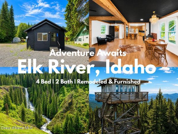 106 S 3rd St , Elk River, ID 83827