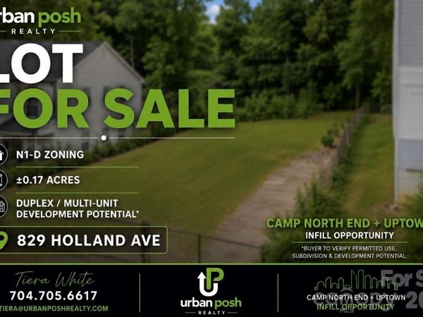 829 Holland Avenue , Charlotte, NC 28206