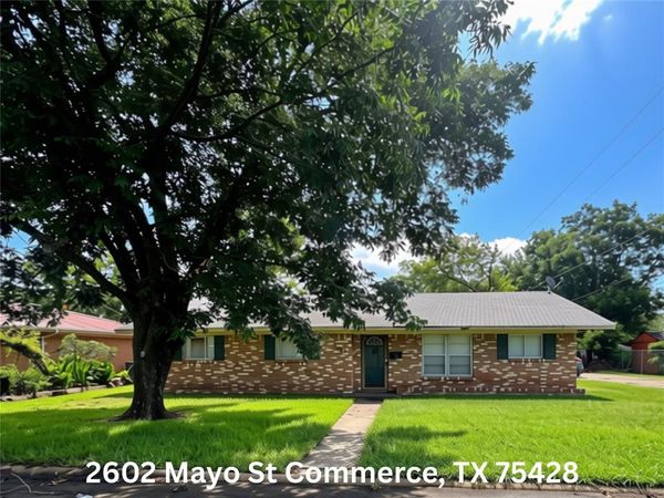 2602 Mayo Street , Commerce, TX 75428