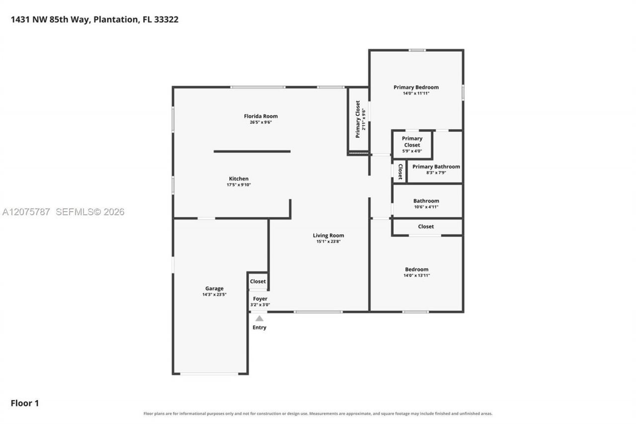 1431 NW 85th Way, Plantation, FL 33322 Photo