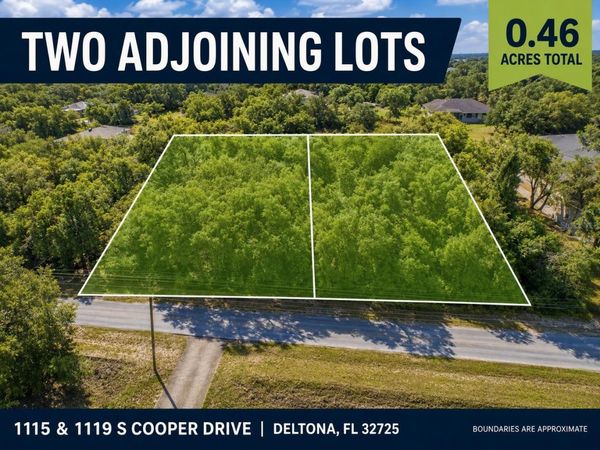 1115 & 1119 S COOPER DRIVE , DELTONA, FL 32725