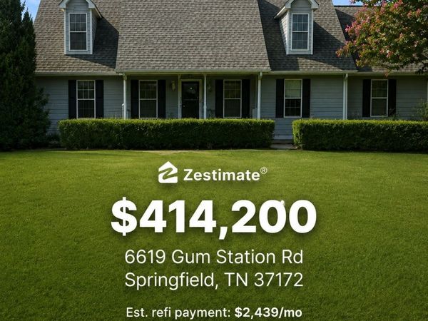 6619 Gum Station Rd, Springfield, TN 37172