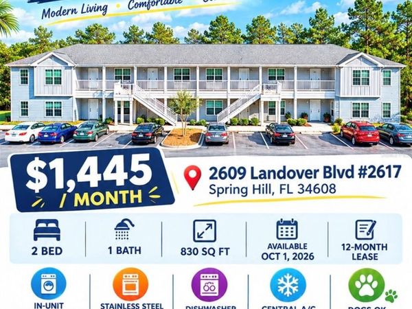 2609 LANDOVER BOULEVARD, Unit 2617, SPRING HILL, FL 34608