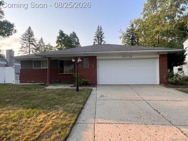 20170 Alhambra Street E, Southfield, Mi 48076