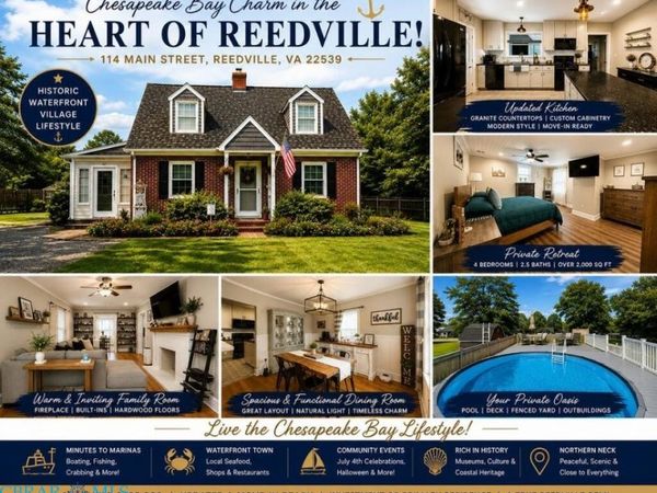 114 Main Street, Reedville, VA 22539