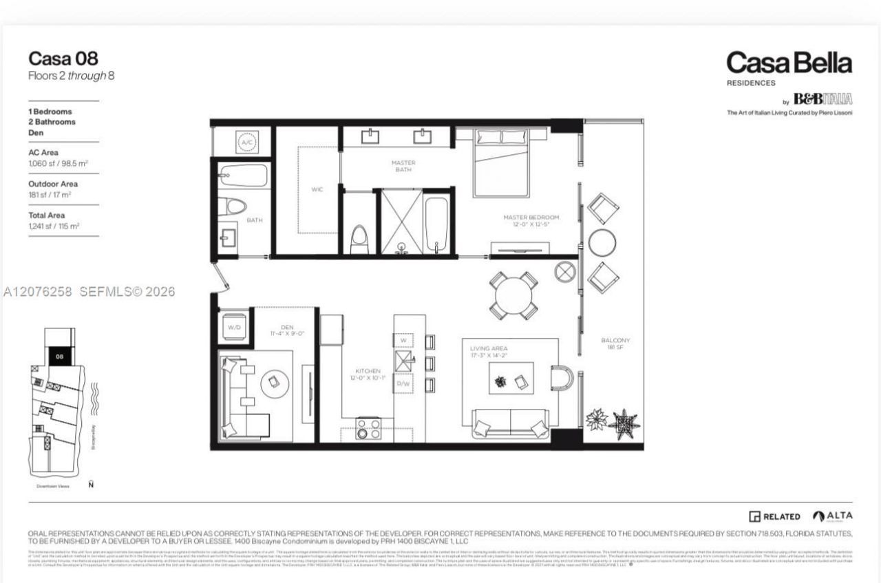 1400 Biscayne Blvd, Unit 708, Miami, FL 33132 Photo