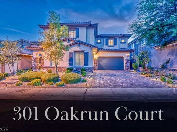301 OAKRUN Court , Las Vegas, NV 89138