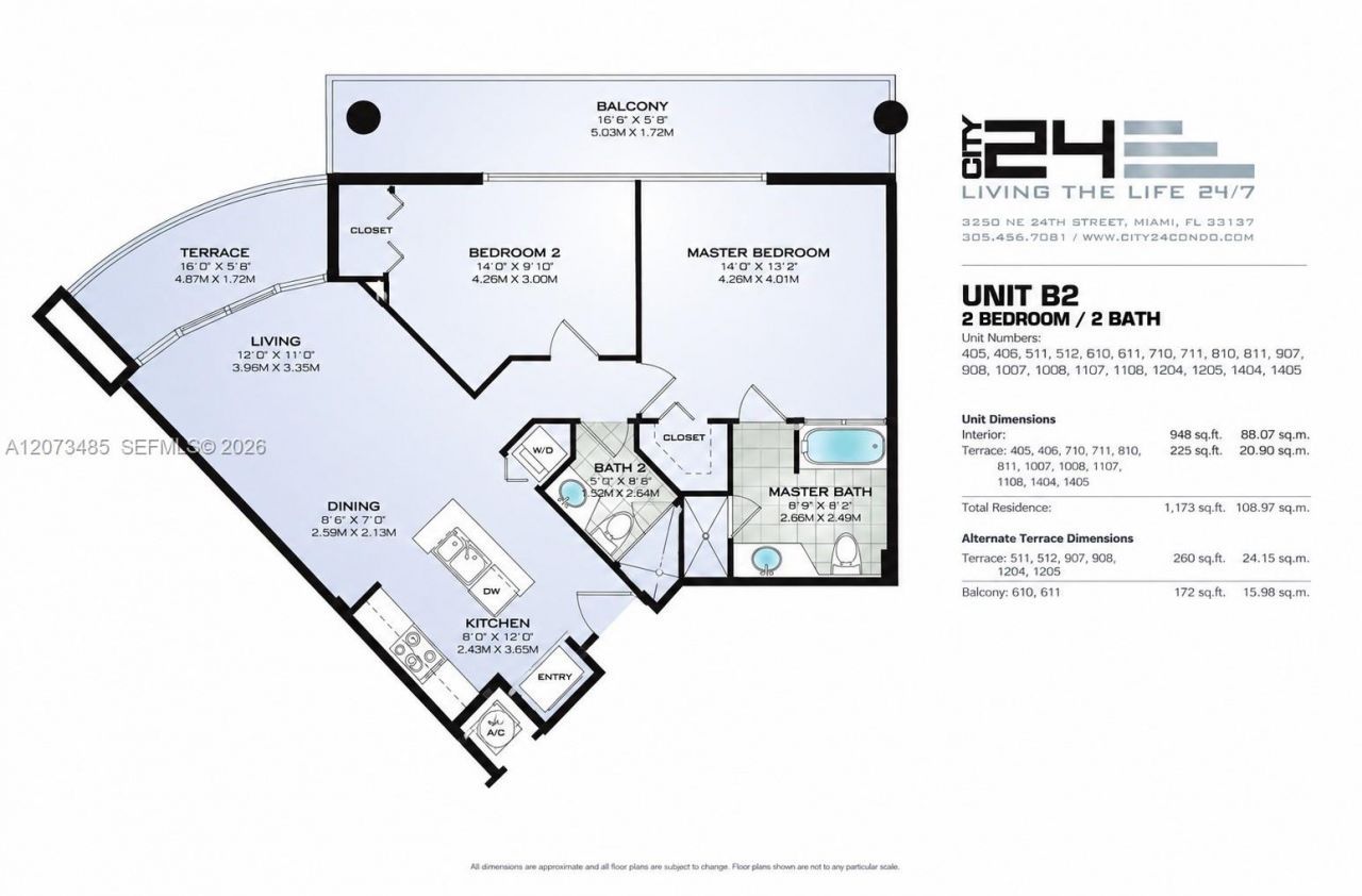 350 NE 24th St, Unit 1405, Miami, FL 33137 Photo