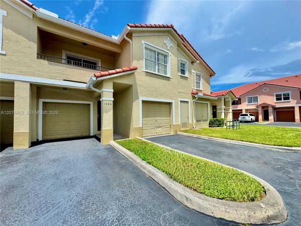 1404 Belmont Ln , Unit 1404, North Lauderdale, FL 33068