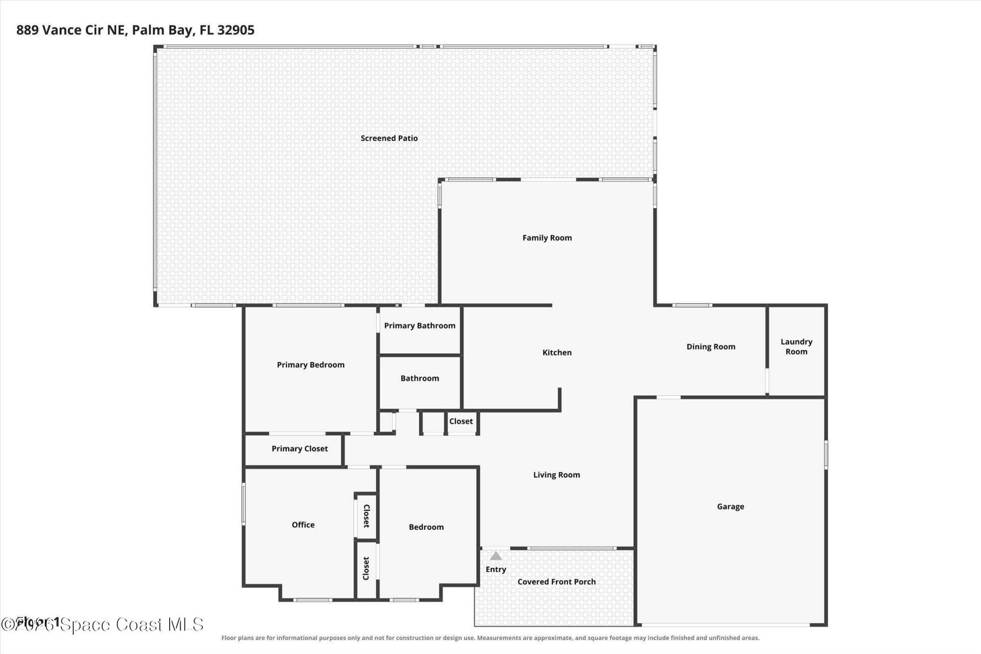 889 Vance Circle Ne, Palm Bay, FL 32905 Photo
