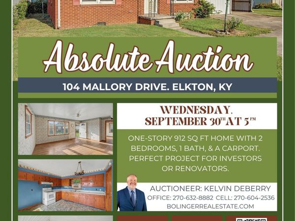 104 Mallory Dr , Elkton, KY 42220