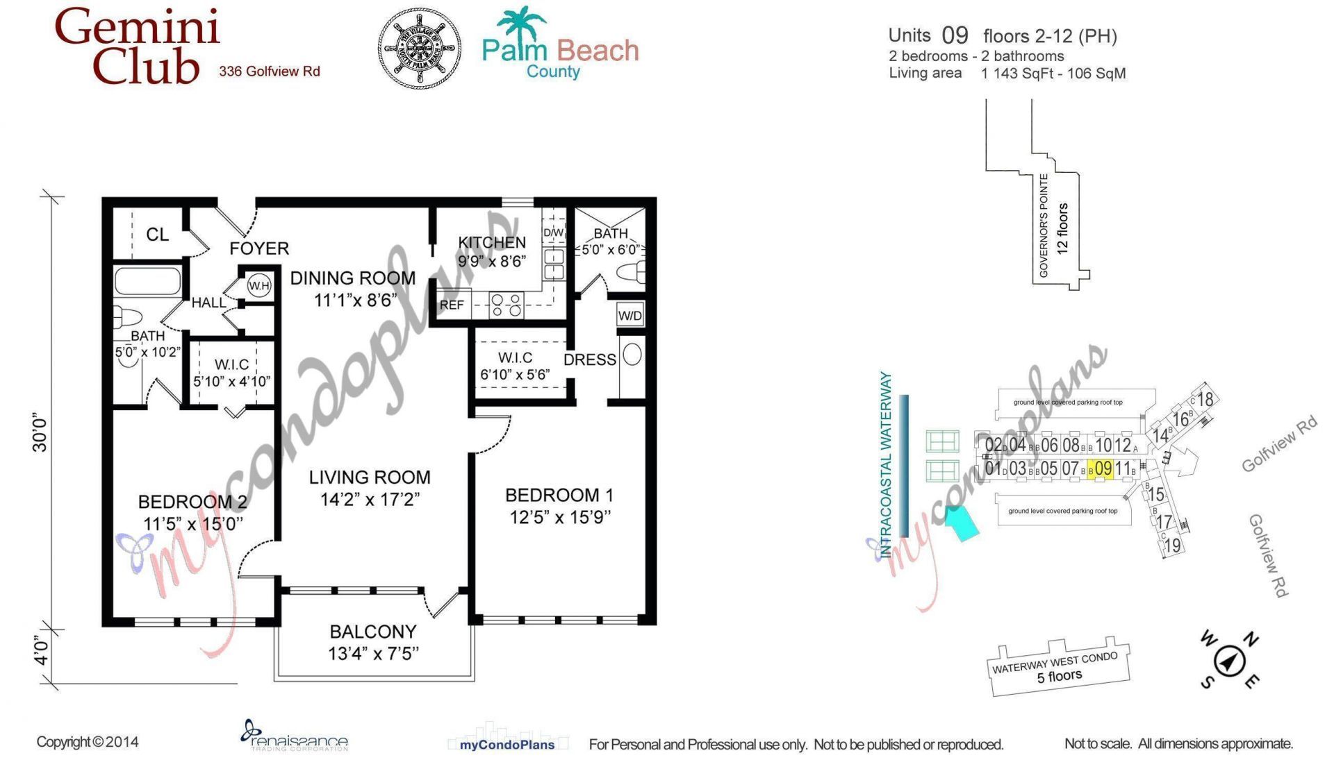 336 Golfview Road, Unit PH09, North Palm Beach, FL 33408 Photo