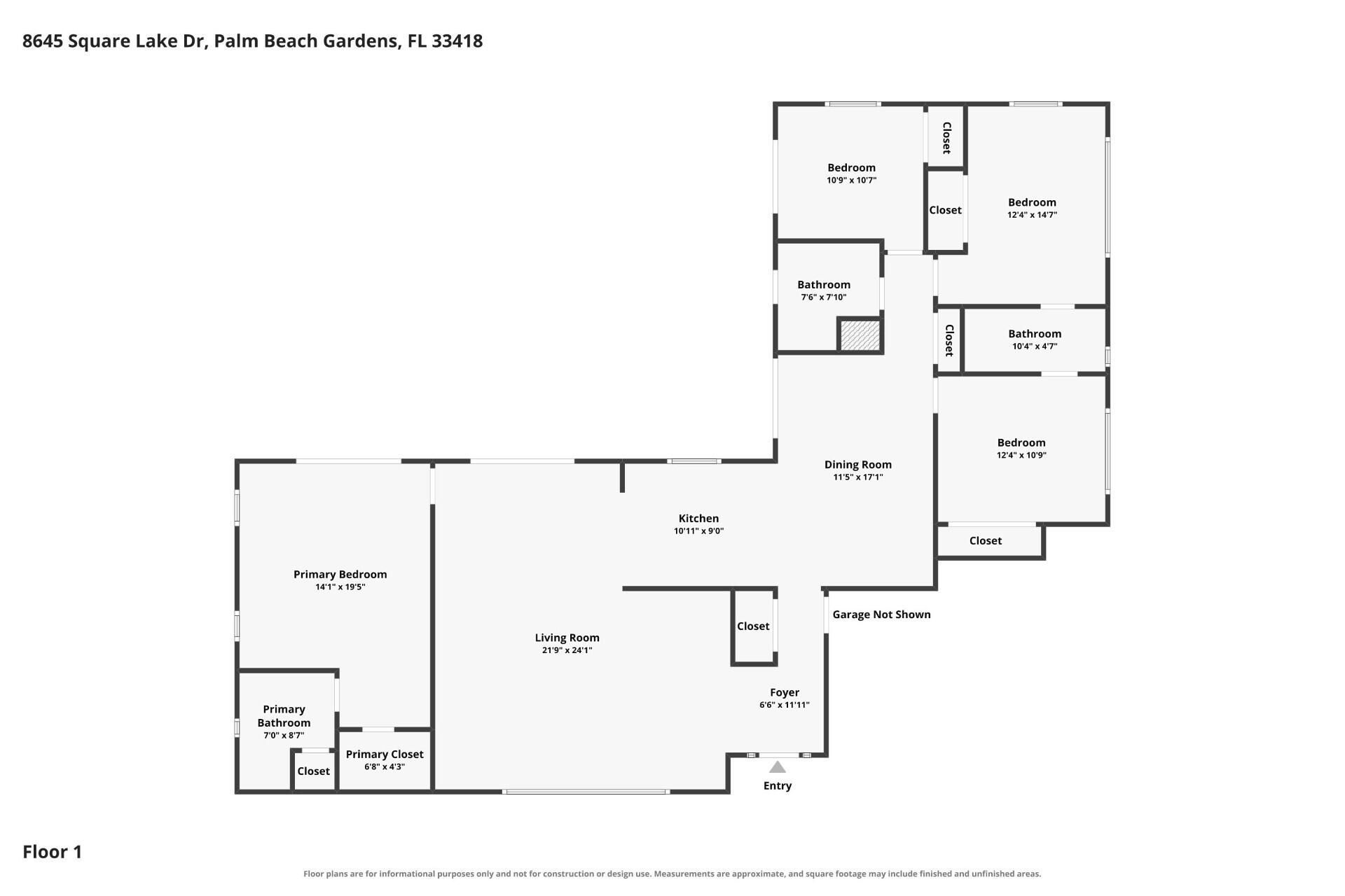 8645 Square Lake Drive, Palm Beach Gardens, FL 33418 Photo
