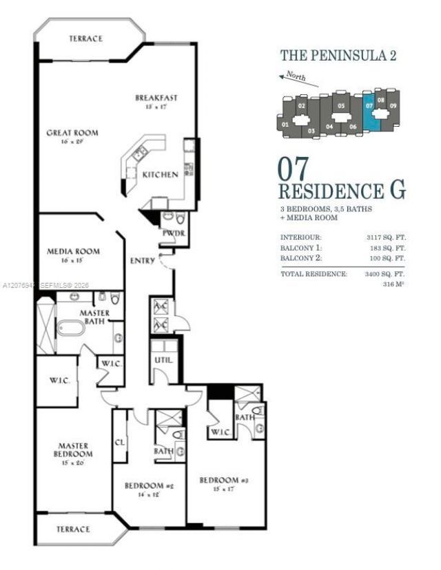 3301 NE 183rd St , Unit 1607, Aventura, FL 33160 Photo