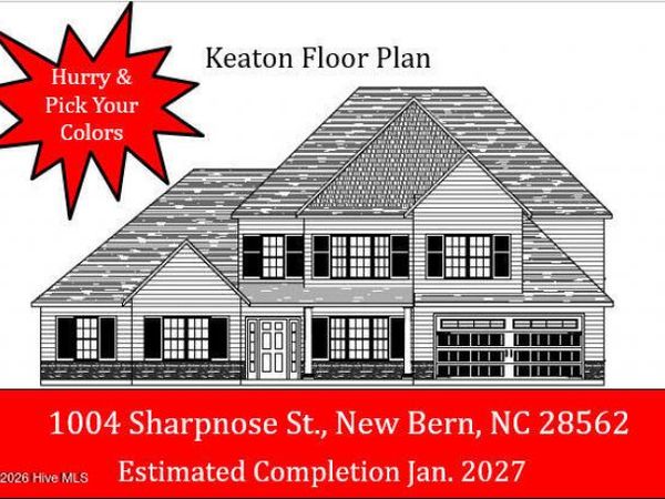 2006 Sharpnose Street , New Bern, NC 28562