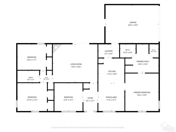 4346 Mcinnis St, Milton, FL 32583