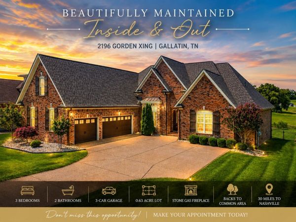 2146 Gorden Xing, Gallatin, TN 37066