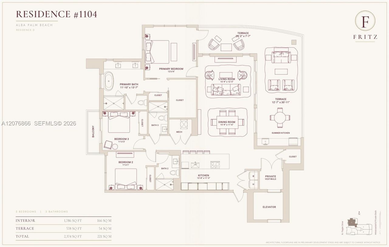 4714 N Flagler , Unit 1104, Palm Beach, FL 33407 Photo