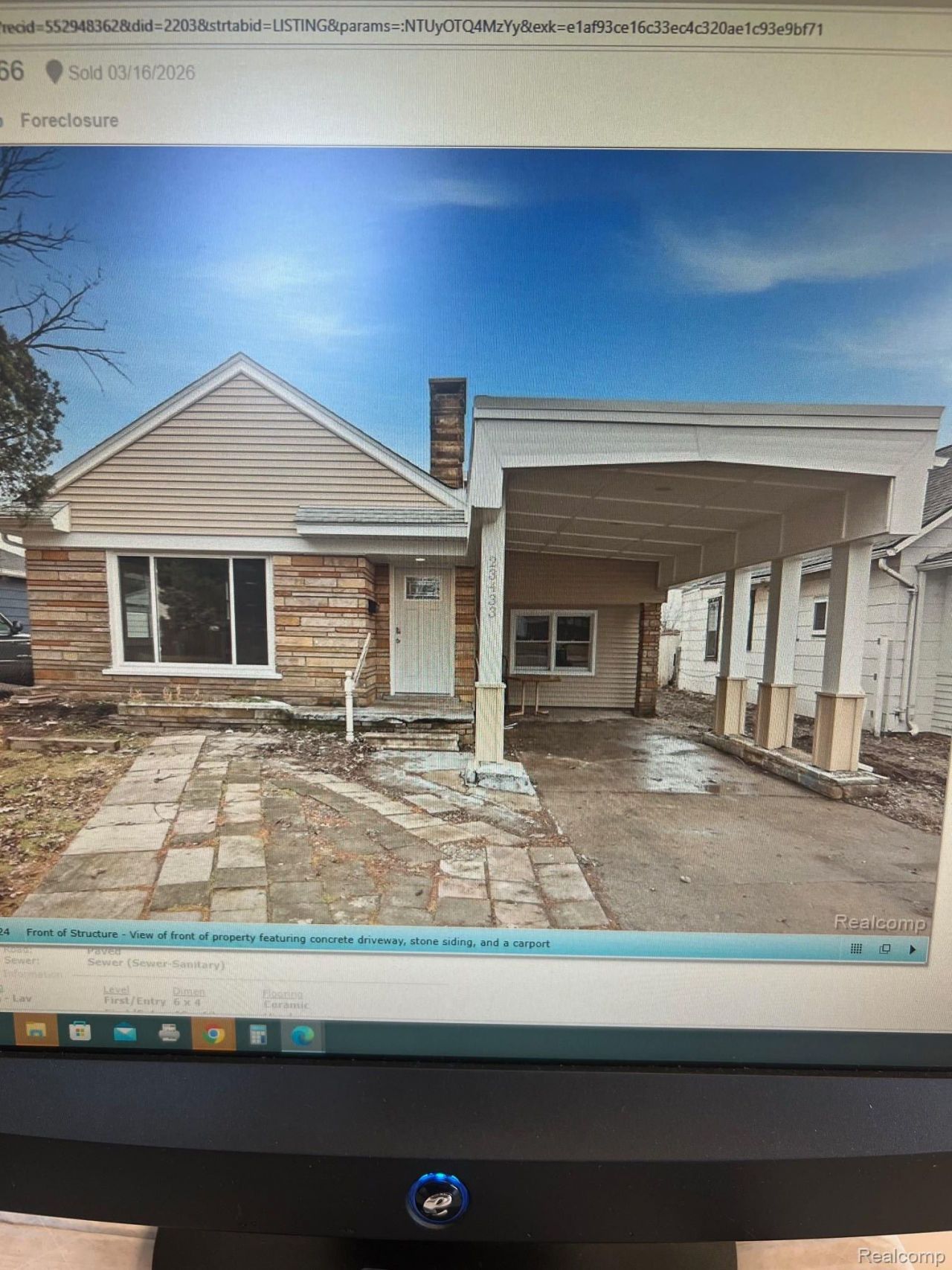 23433 Carlisle Avenue , Hazel Park, Mi 48030 Main Photo