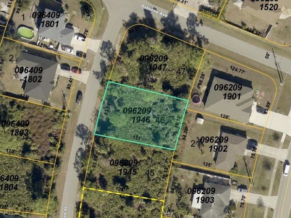 Lot #46 BURLINGTON STREET , NORTH PORT, FL 34286