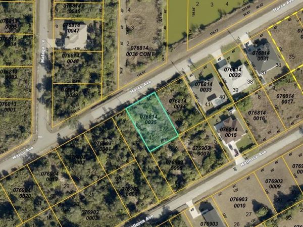 Lots #44 & 45 MARCO AVENUE , NORTH PORT, FL 34287