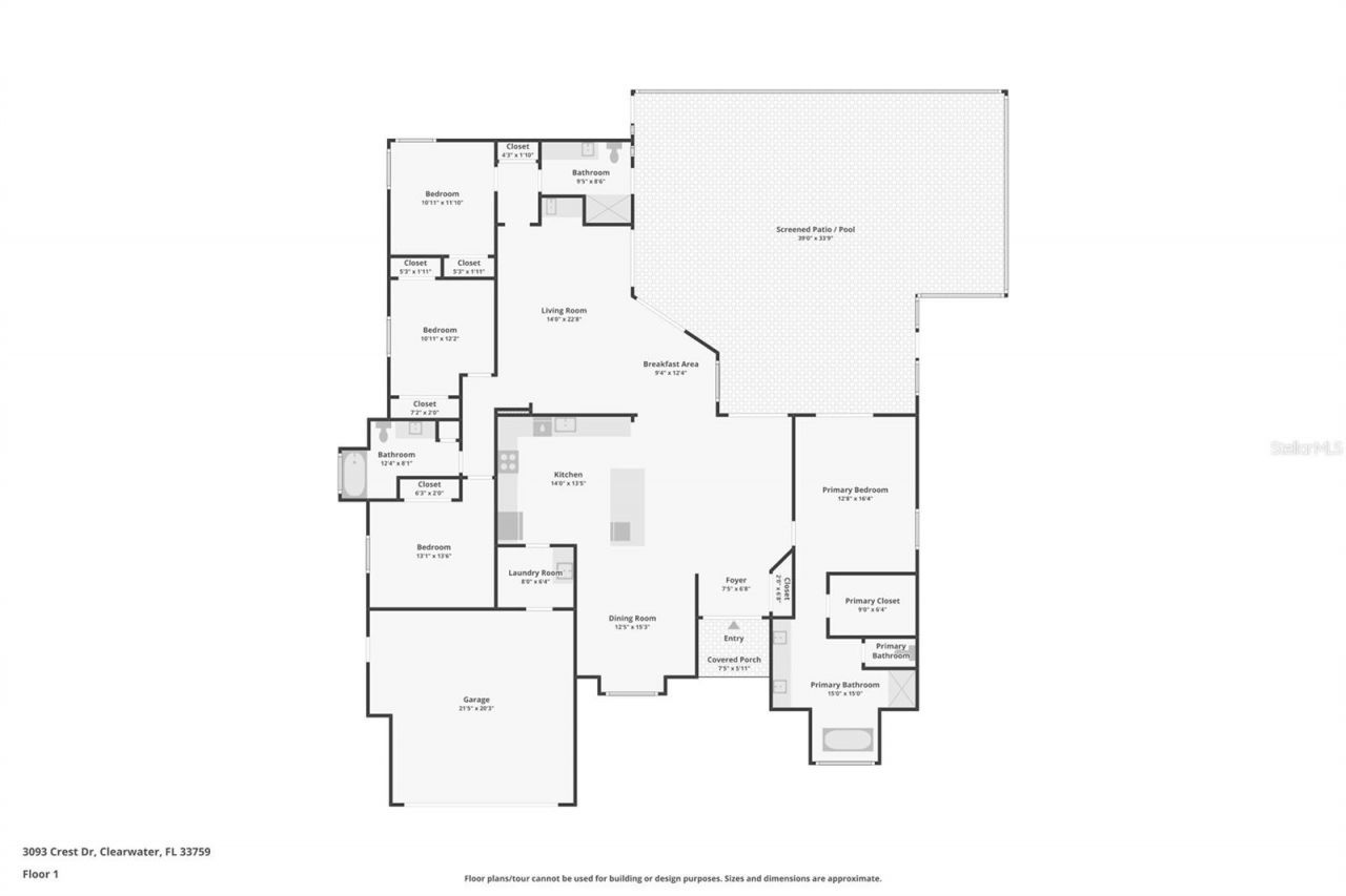 3093 Crest Drive, Clearwater, FL 33759 Photo