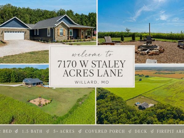 7170 W Staley Acres Lane , Willard, MO 65781
