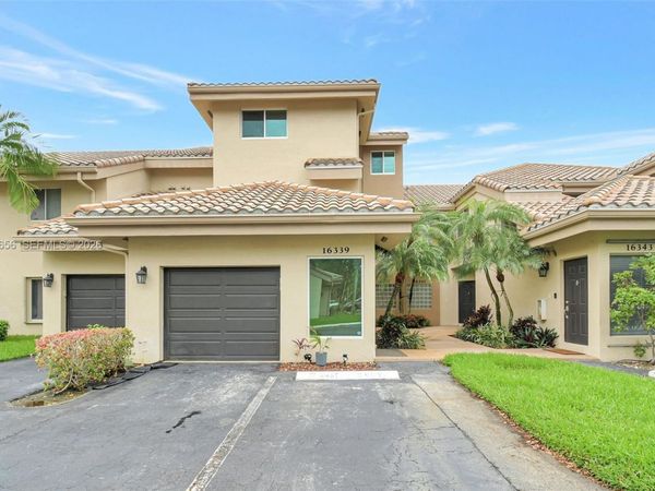 16339 Malibu Dr , Unit 22, Weston, FL 33326