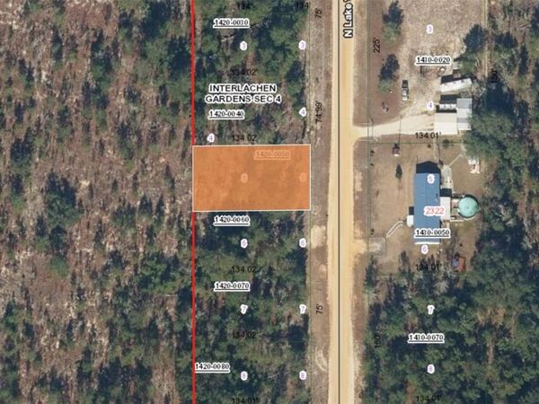 XX N LAKEVIEW DR LOT 142/5 , INTERLACHEN, FL 32148