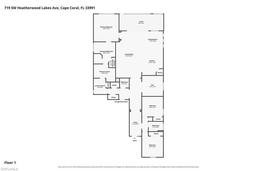719 Heather Lake Ave , Cape Coral, FL 33993 Photo
