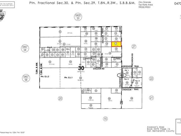 0 Palomino Road, Oro Grande, CA 92368