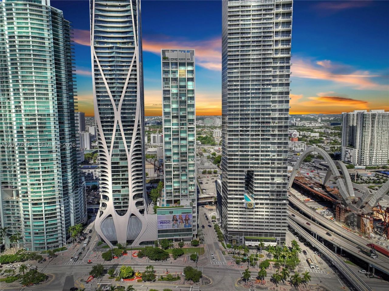 1040 Biscayne Blvd , Unit 3203, Miami, FL 33132 Photo