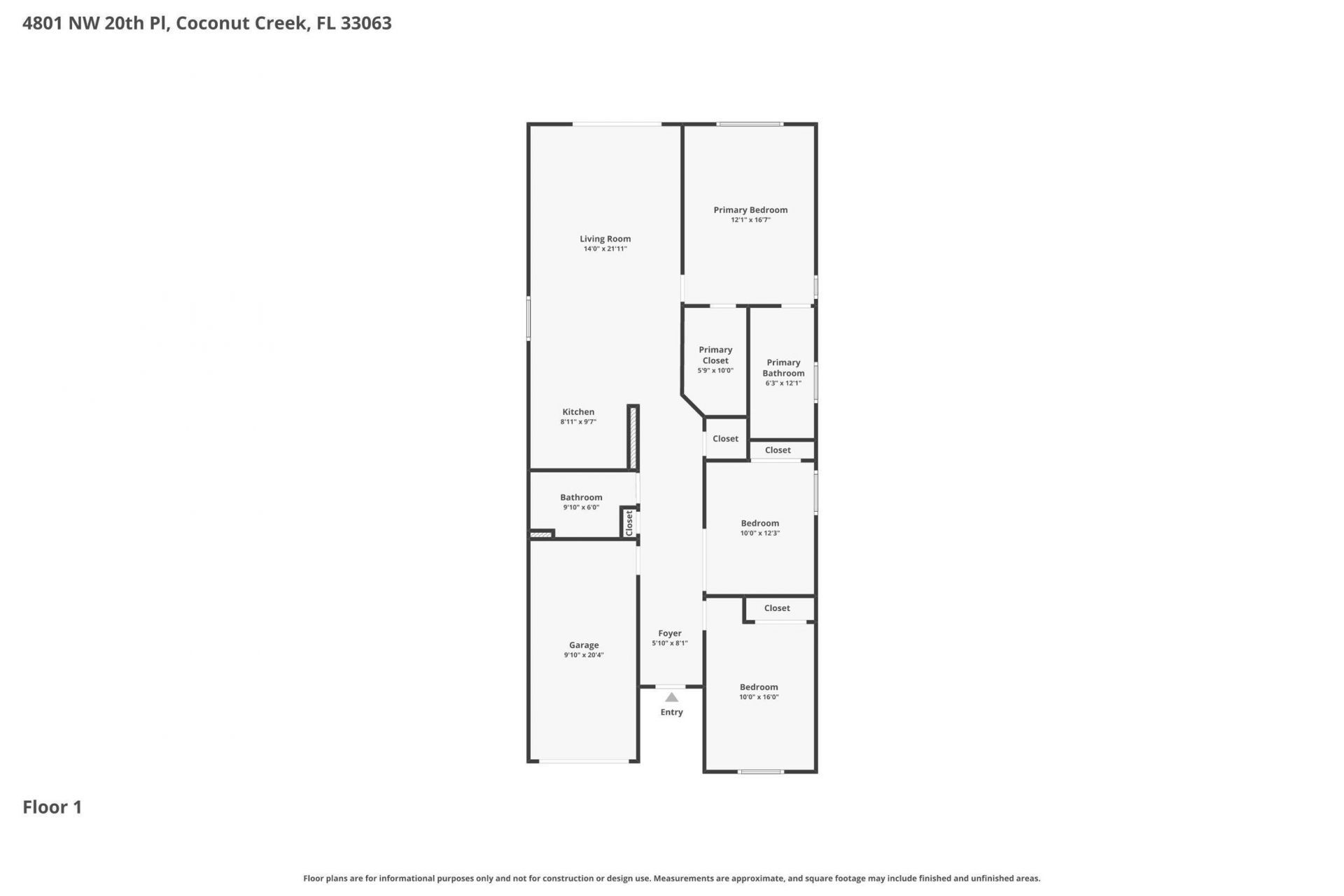 4801 NW 20th Place, Coconut Creek, FL 33063 Photo
