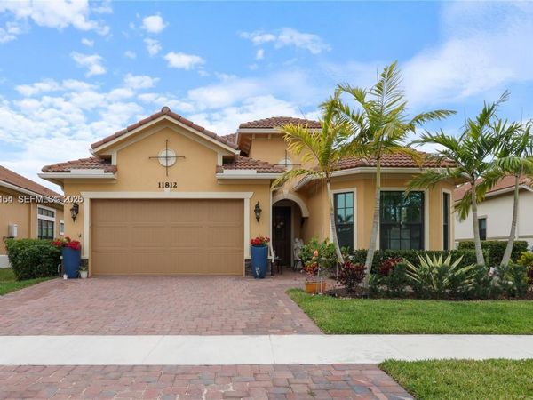 11812 S Cantal Cir S , Parkland, FL 33076