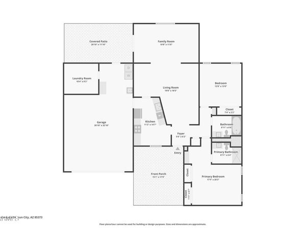 11129 W JACARANDA Drive, Sun City, AZ 85373