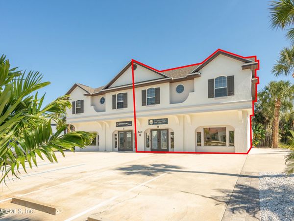 740 A1A BEACH BLVD, Unit B & D, St. Augustine, FL 32080
