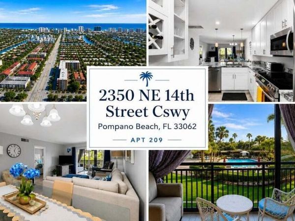 2350 NE 14TH ST Causeway, Unit 209, Pompano Beach, FL 33062